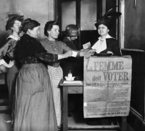 La femme doit voter