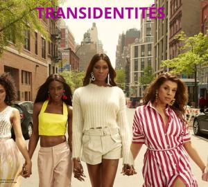 un groupe de femmes trans dans la rue (série tv)