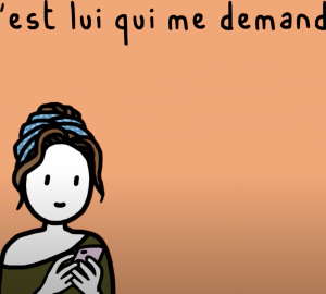 texte : c'est lui qui demande