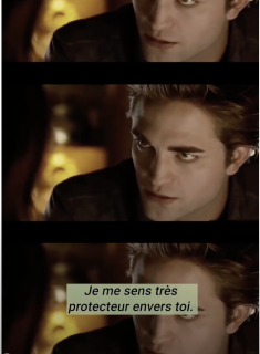 Robert Pattison dans le film Twilight